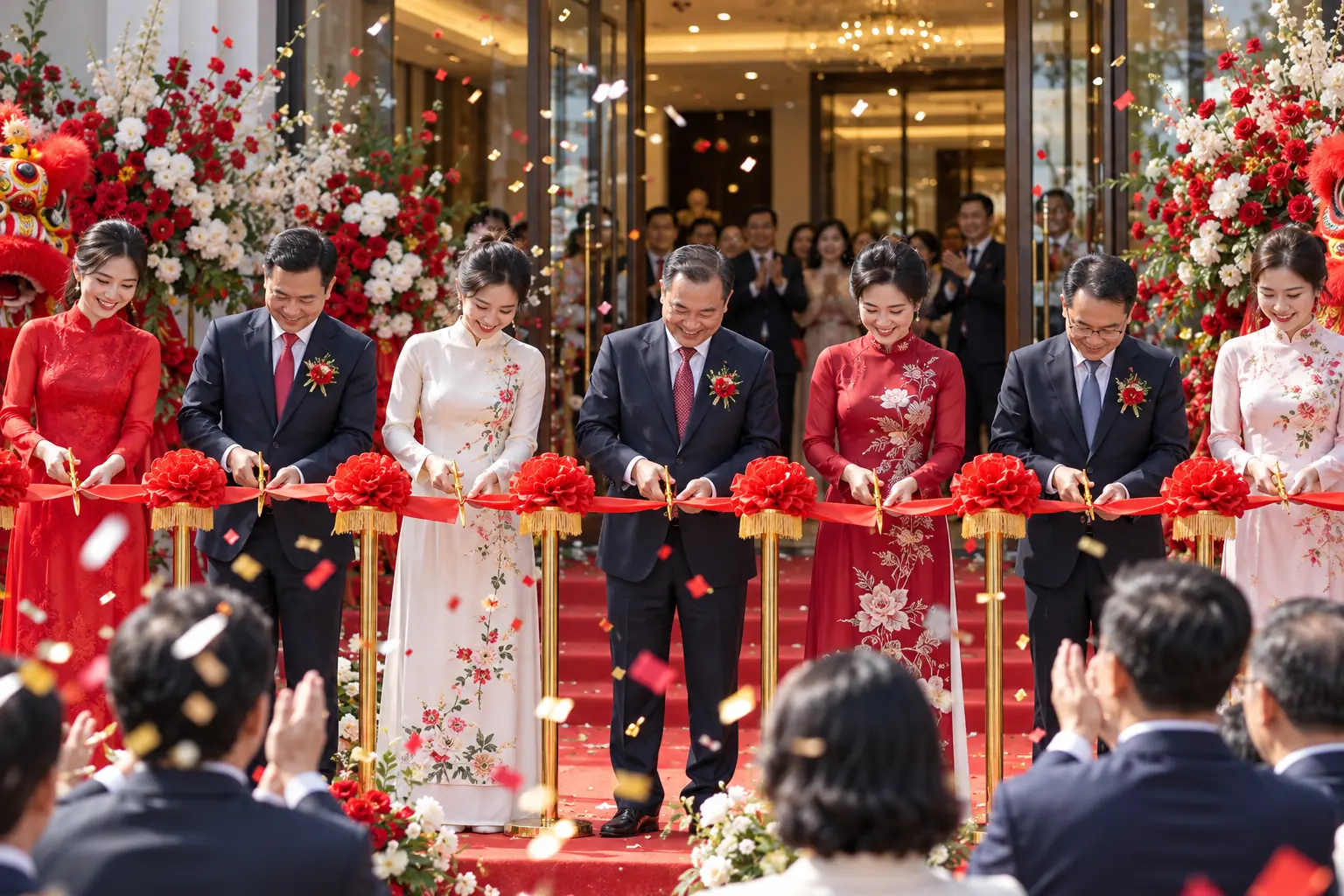 Lễ cắt băng khai trương